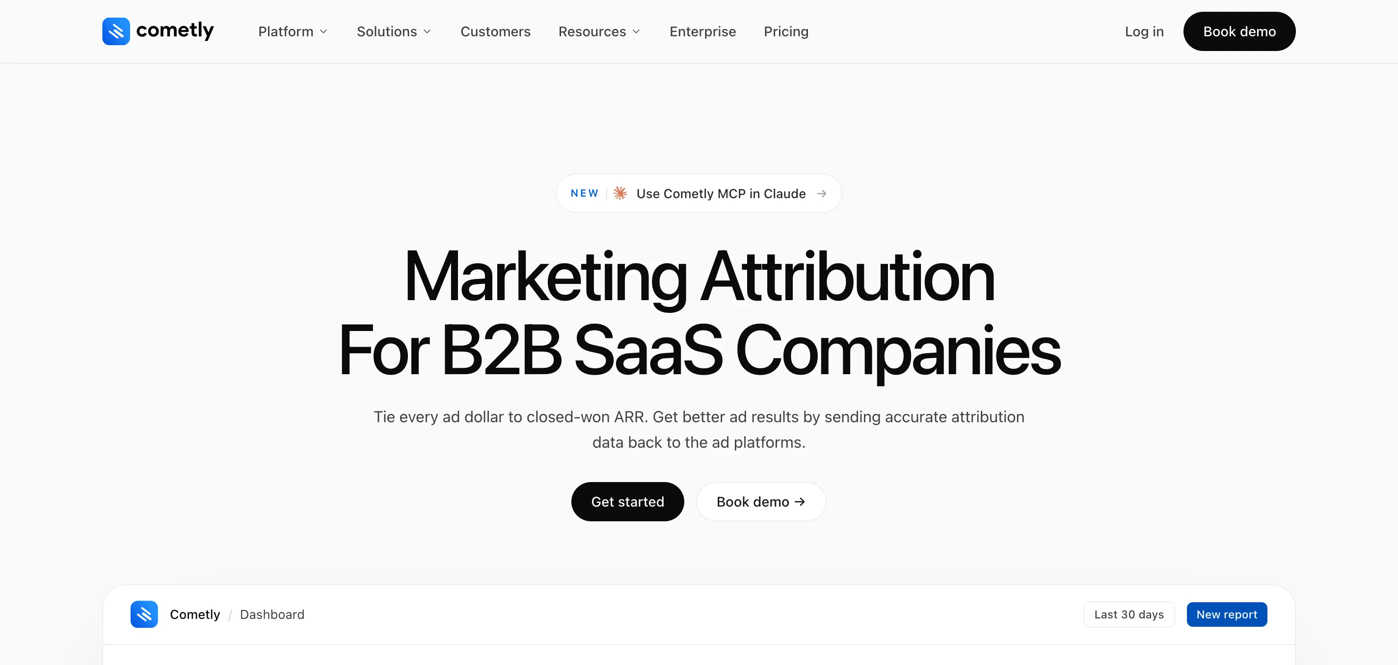Cometly Attribution-Software mit Fokus auf Paid Social und Search